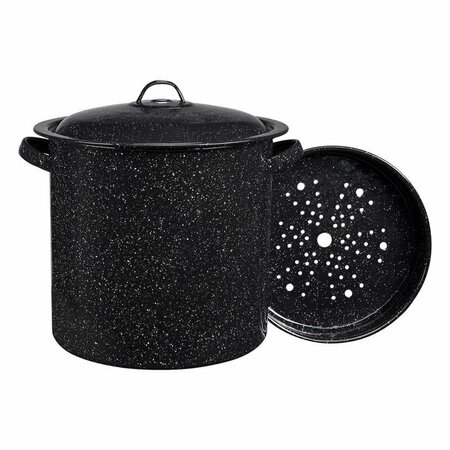 CINSA STREAMER POT BLACK 34QT 321562